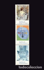 Timbres: G. ECUATORIAL. 315/17 EFEMERIDES